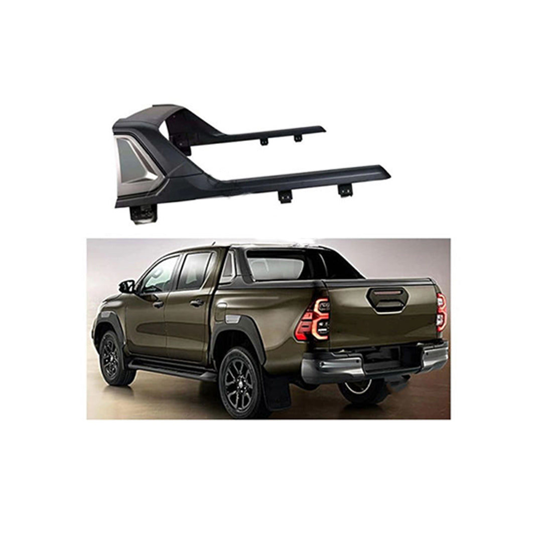 Suv Roll Bar Hammer Oem Fitting Rocco 2021 Design Plastic Material Toyota Revo 2016-2021 Without Brake Lamp Solid Black Colour 01 Pc/Set (China)