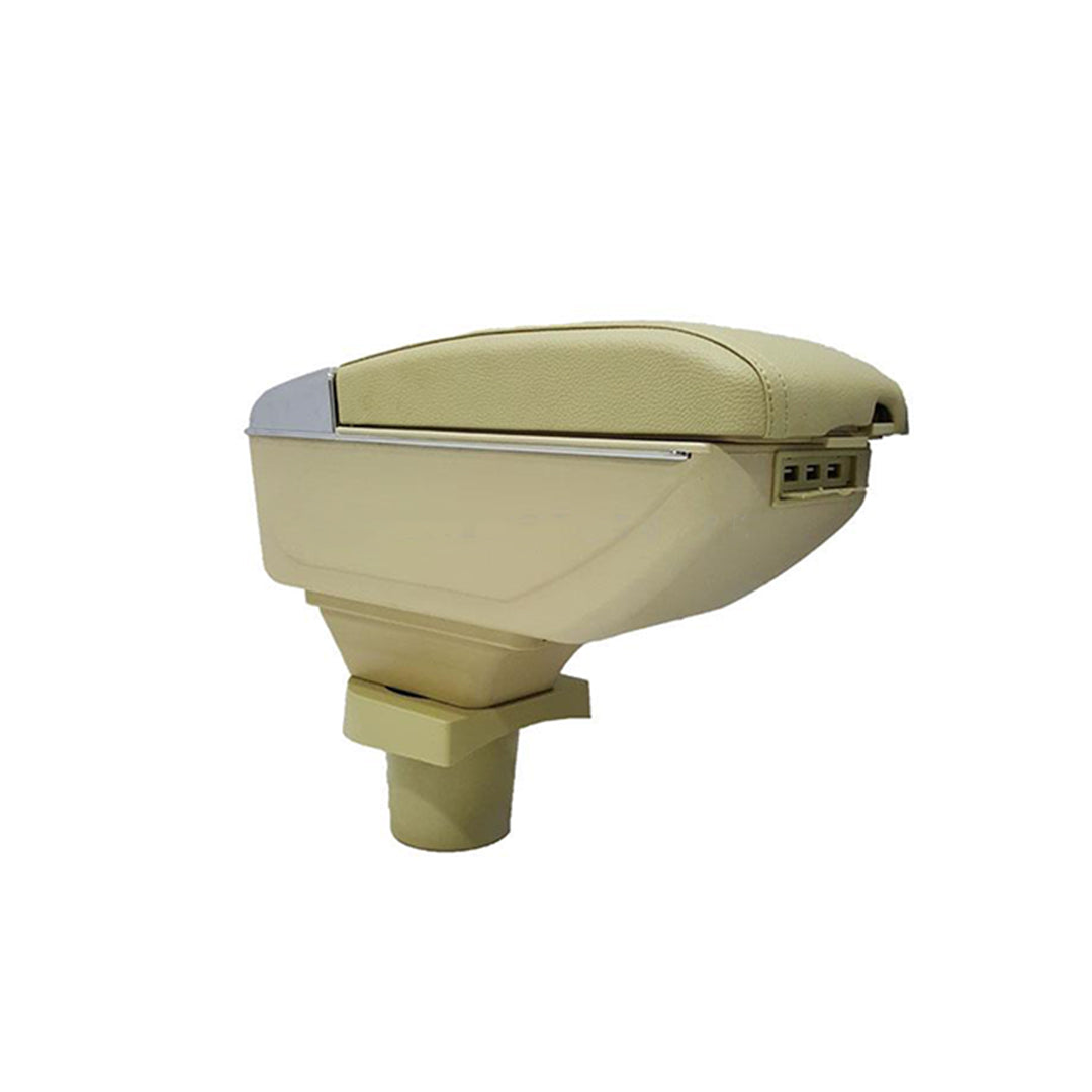 Car Arm Rest Console Sliding Design Brv Fitting Beige Without Usb Colour Box Pack (China)