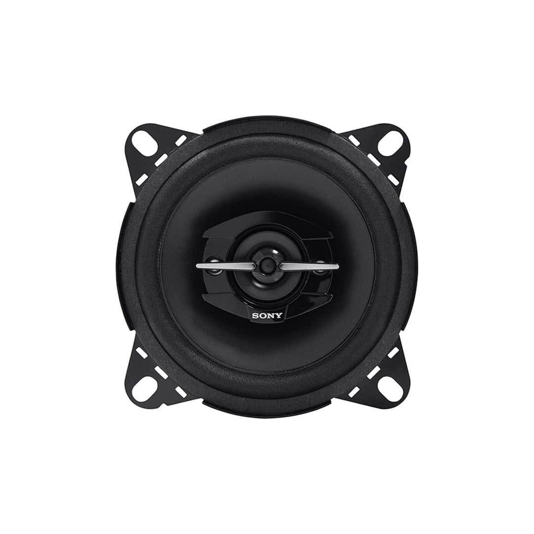 Car Speakers Sony 4" Round Shape 3-Way Coaxial 300W Ogp Universal Fitting 02 Pcs/Set Black 1039 Executive Quality