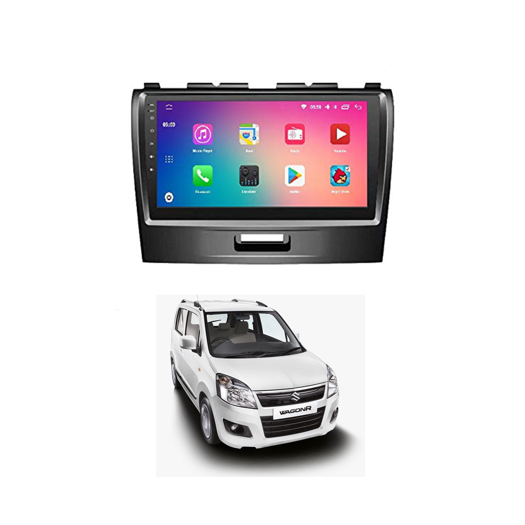 Car In Dash Touch Screen Android Panel Blaupunkt Tab Style Suzuki Wagon-R 2018 9" B/C Mtk 1 Gb 16 Gb Ips Display Gorilla Glass Matt Black Navigation Wagon R Panel (China)