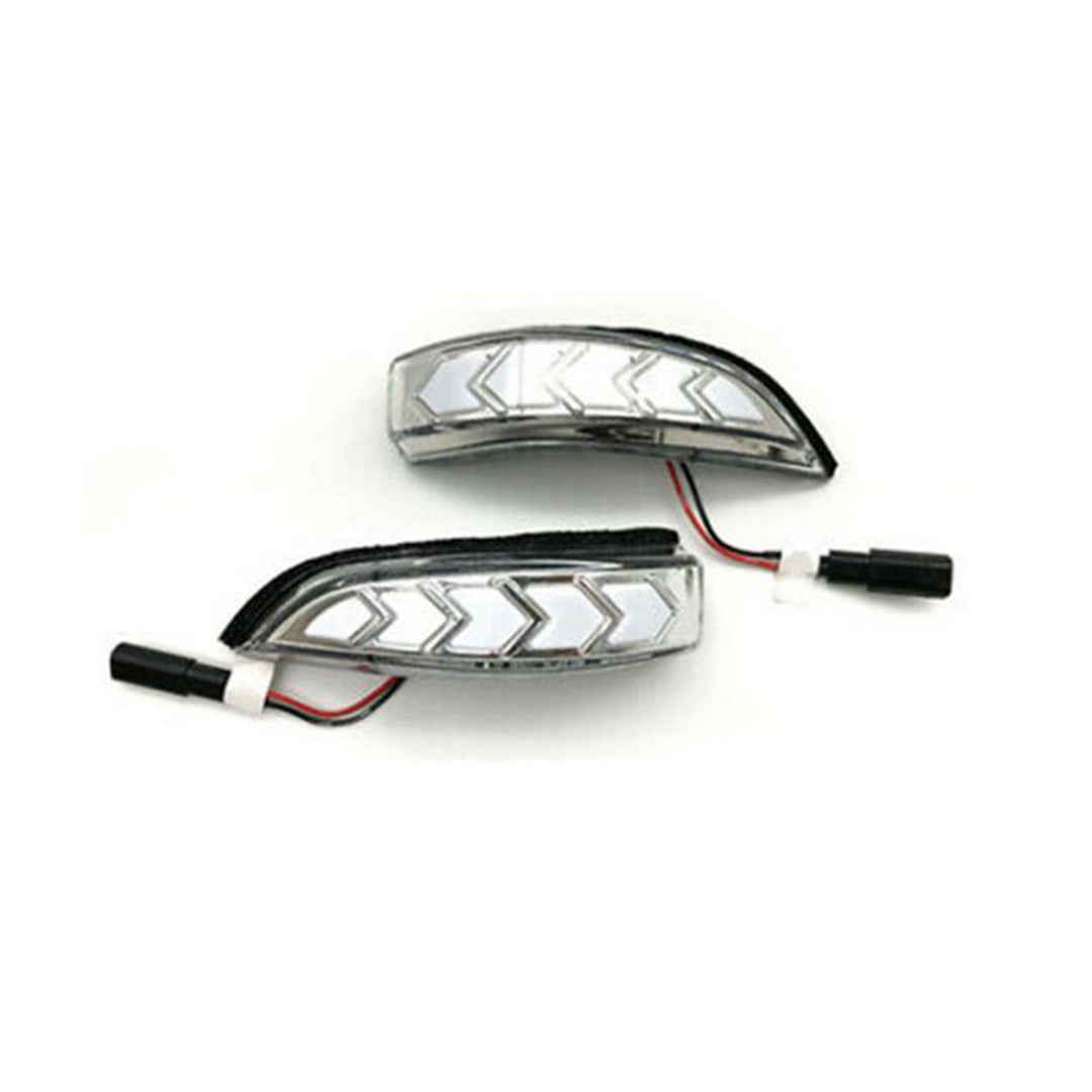 Door Mirror Indicator Oem Fitting Small Arrow Design Toyota Corolla 2015 White Drl Orange Indicator (Running) Clear Lens 02 Pcs/Set Box Pack Gp1505 (China)