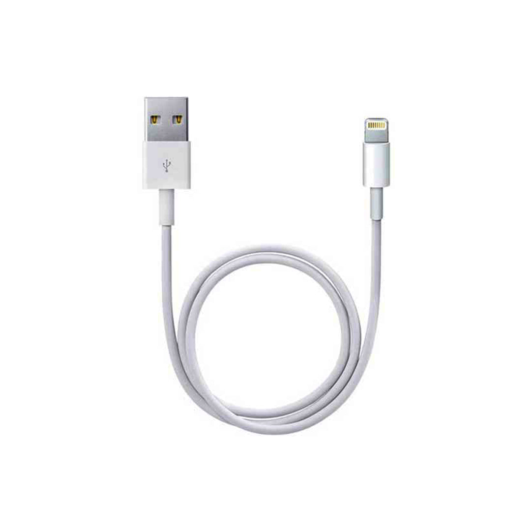 Mobile Charging / Data Cable Mt Power Usb To Iphone Single 3.8A Fast Charging 01 Meter White 01 Pc/Pack Colour Box Pack 014 (China)