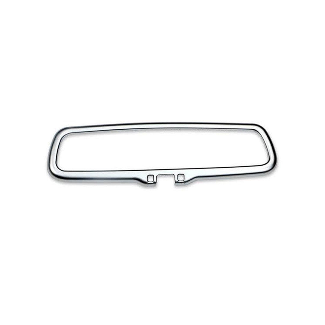 Chrome Inner Rear View Mirror Trim Plastic Tape Type Fitting Kia Sportage 2020 Silver 01 Pc/Set (China)