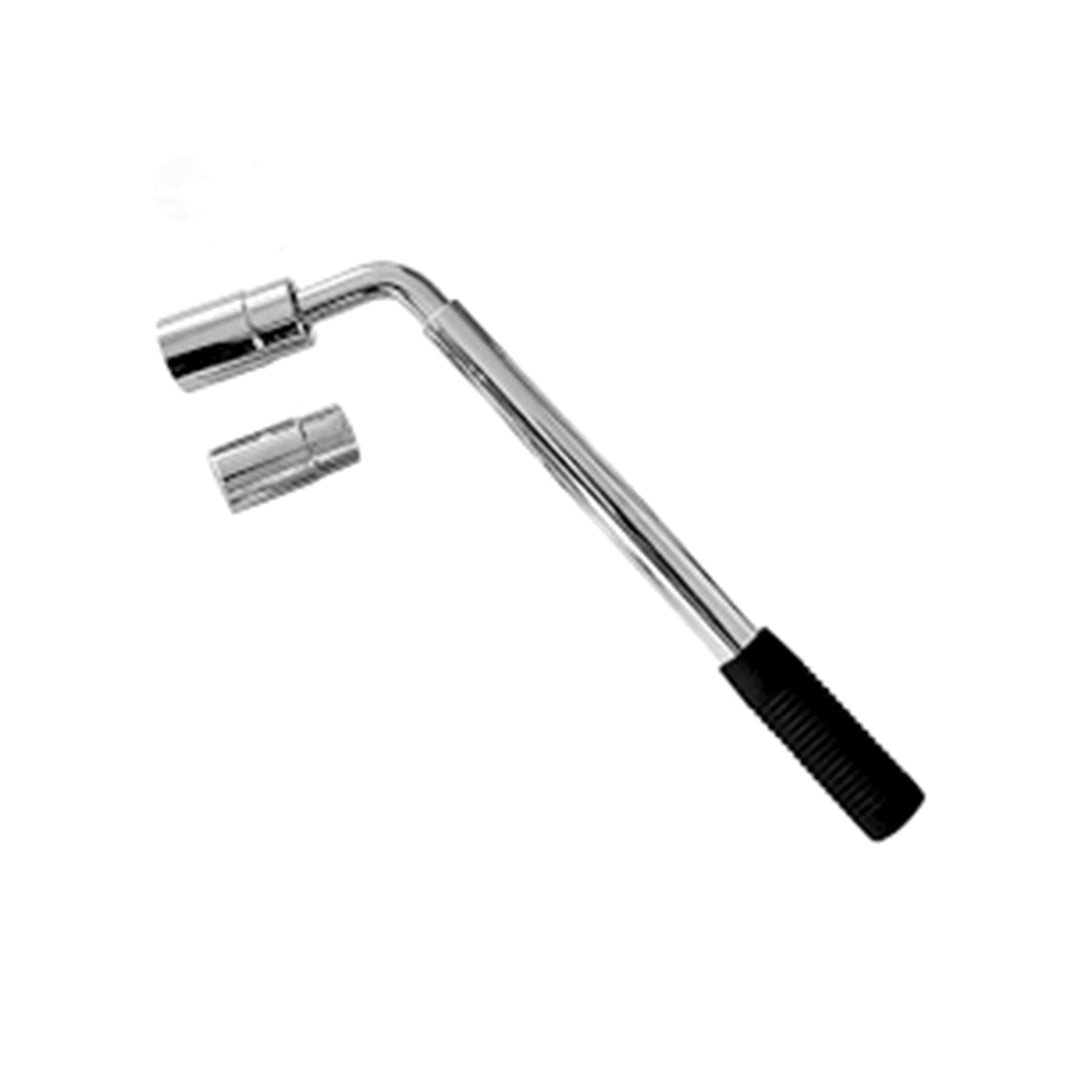 Car Wheel Lug Nut Wrench / Pana Rod Only W/O Socket Zeemax L Type Silver Bulk Pack