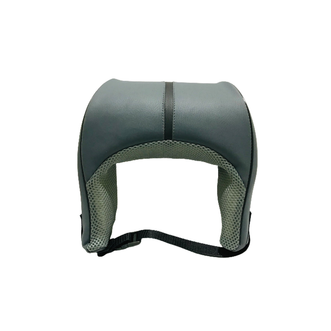 Car Neck Rest Cushions Pvc Material U Shape 01 Pc/Set Grey/Black Poly Bag Pack (China)