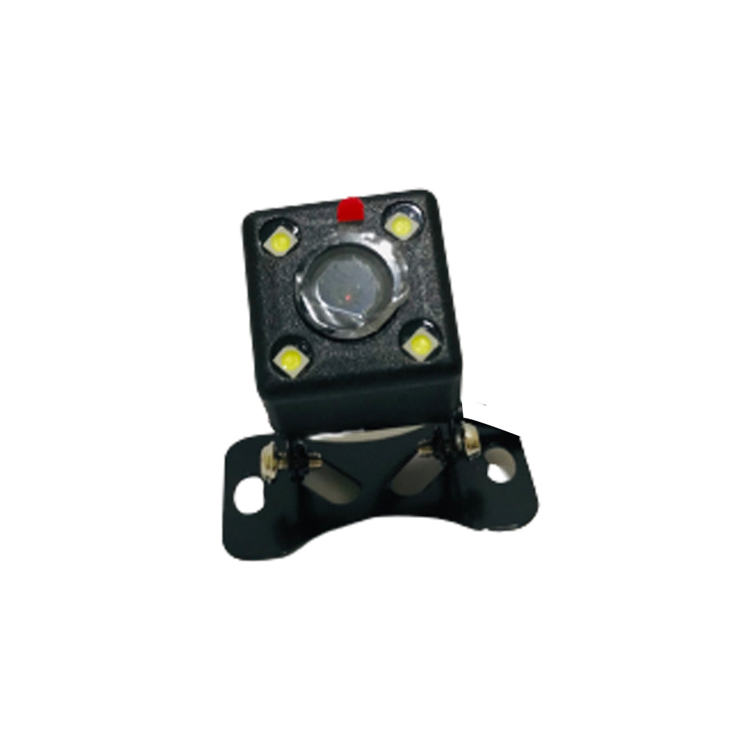 Car Parking Camera Dellson A/L Trunk Fitting Universal/Adjustable Fitting 04 Led Nv Colour/Hd/Guide Lines F/G/L Plastic Housing Black Housing 12V Colour Box Pack (China)
