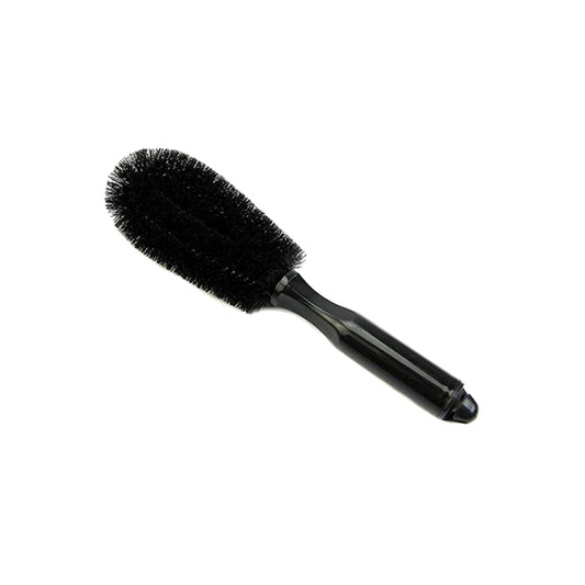 Car Exterior Care / Cleaning / Detailing Brush  Medium Size Plastic Material  Black 01 Pc/Pack Standard Quality Bulk Pack (China)