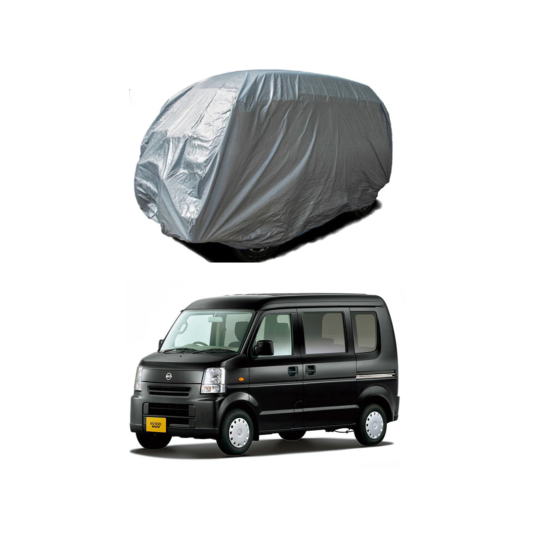 Car Anti-Scratch / Dust Proof / All Weather Proof Top Cover Pvc Material Nissan Dayz 2013-2018 Grey Zipper Bag Pack Vp (China)