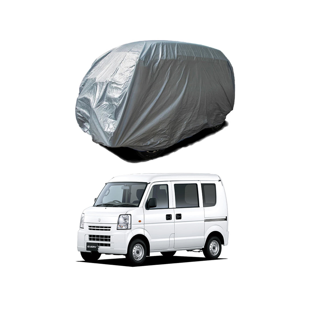 Car Anti-Scratch / Dust Proof / All Weather Proof Top Cover Microfiber Material Suzuki Every Dabba 2005-2018 Mix Colours Bag Pack | V P (Pakistan)