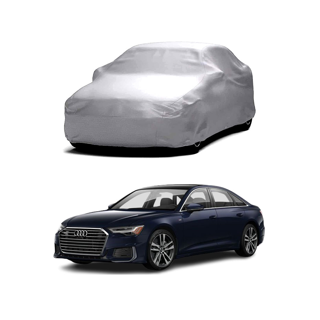 Car Anti-Scratch / Dust Proof / All Weather Proof Top Cover Microfiber Material Audi A6 2021 Mix Colours Bag Pack | V P (Pakistan)