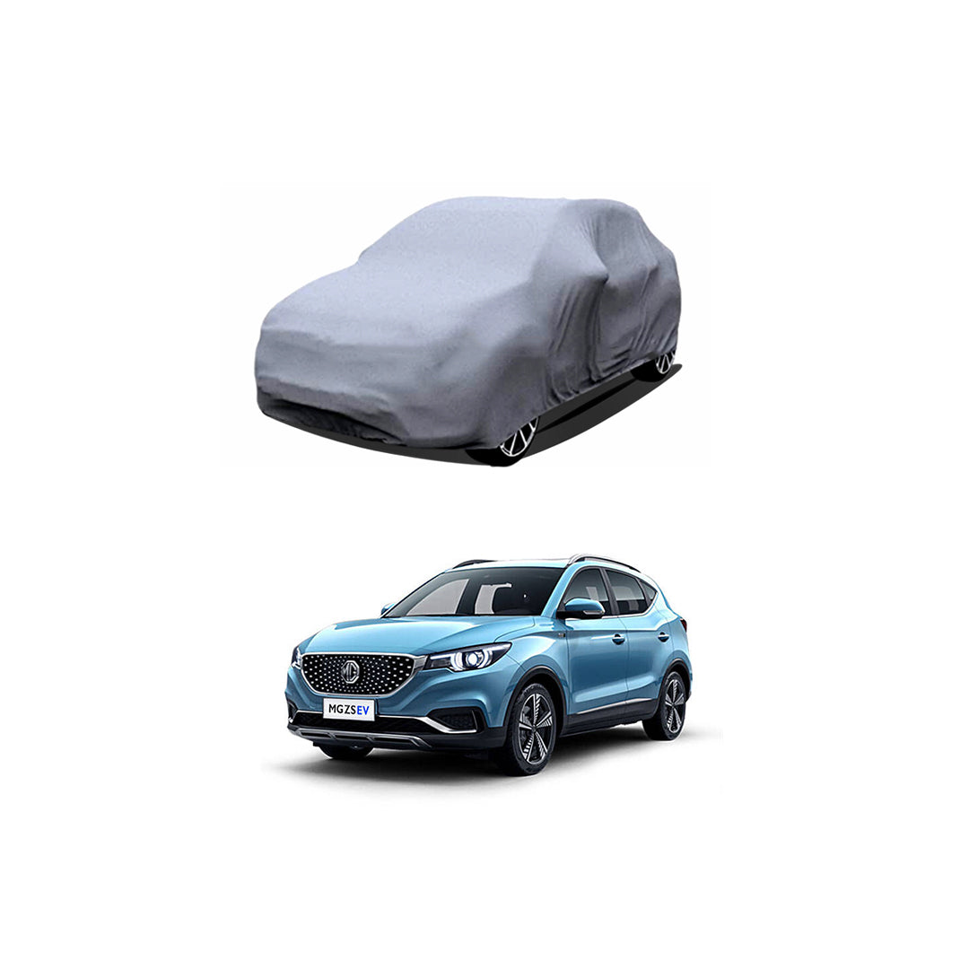 Car Anti-Scratch / Dust Proof / All Weather Proof Top Cover Rubber Coated Material Mg Zs Ev Mix Colours Zipper Bag Pack | V P (Pakistan)