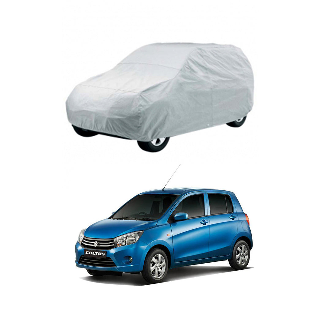 Car Anti-Scratch / Dust Proof / All Weather Proof Top Cover Rubber Coated Material Suzuki Cultus 2020 Mix Colours Zipper Bag Pack | V P (Pakistan)