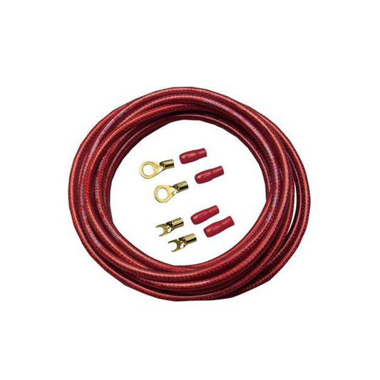 Wiring For Car Stereo Battery Wire     Single Core Pure Copper 100 Rft Per Feet Red Premium Quality 01 Roll / Pack  Bulk Pack C500