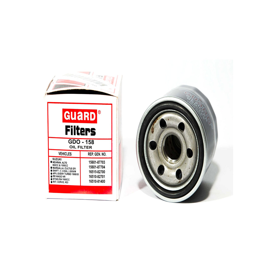 Automotive Oil Filter Guard Genuine Assembly Type Suzuki Old Cultus For Petrol Engine 1000Cc Colour Box Pack | V P Gdo-158 (Pakistan)