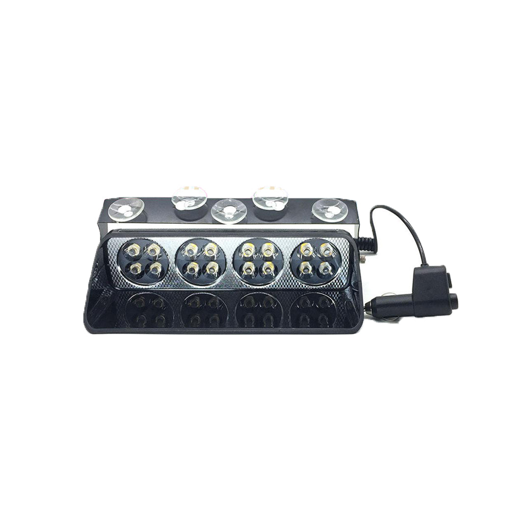 Car Interior Led Multi Function Strobe Light Led Type Large Size 01 Pc/Set Plastic Housing Box Pack Red/Blue (China) S16 Fy-4600