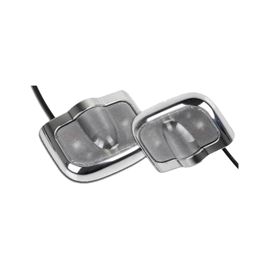 Car Interior Led Door Shadow Light Led Type Large Size Toyota Logo 02 Pcs/Set Plastic Housing Box Pack Blue (China)