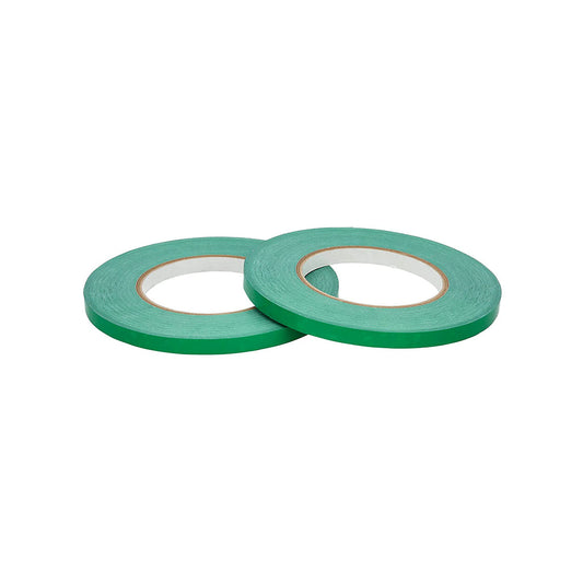Double Side Self Adhesive Tape  Silicone Type Material  05 Meter Per Roll Green Liner & Clear Tape Standard Quality 01 Roll / Pack Bulk Pack (China)