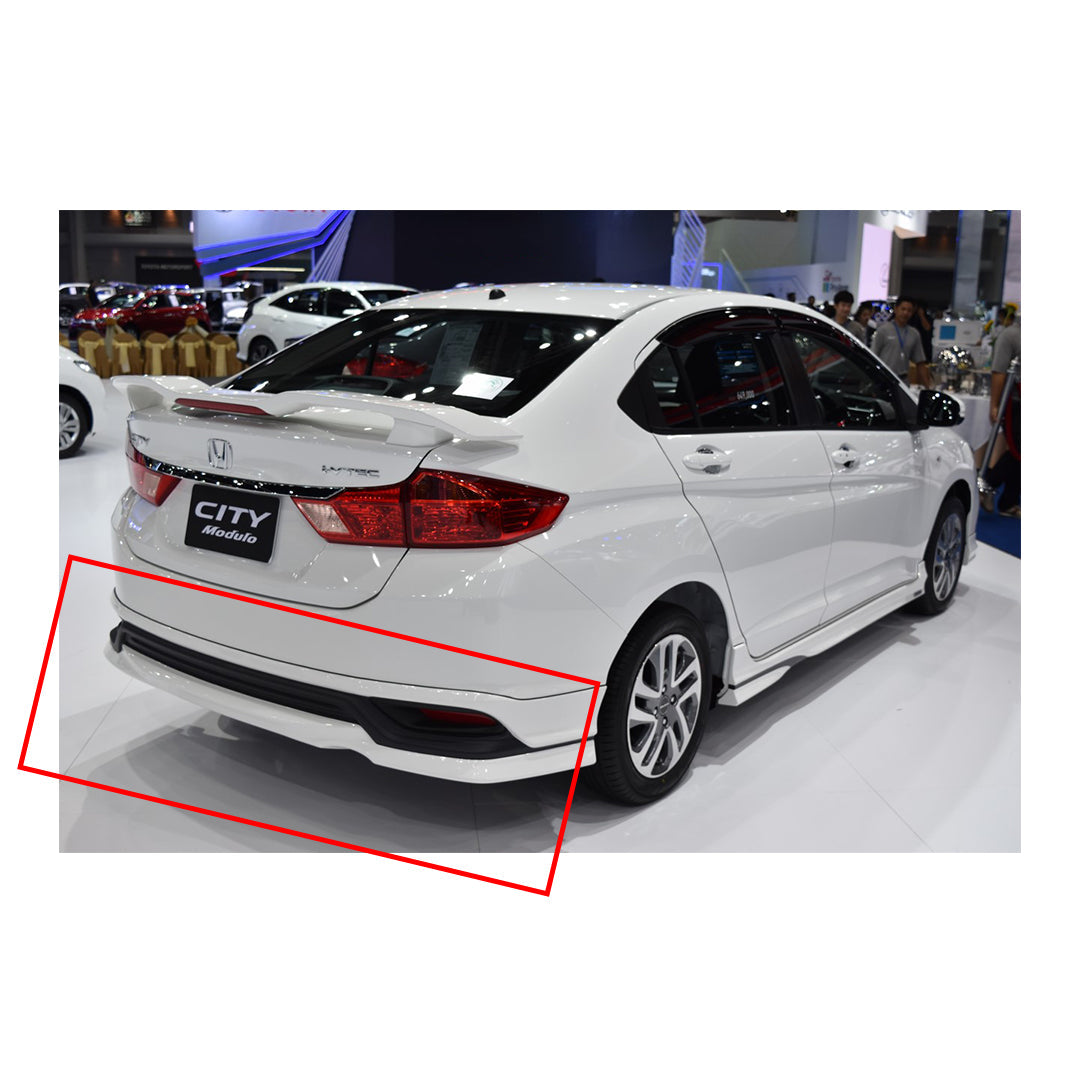 Body Kit/Lip Front + Side + Back Sides Honda City 2021 Modulo Design Fgm Without Light 04 Pcs/Set Solid Black Colour