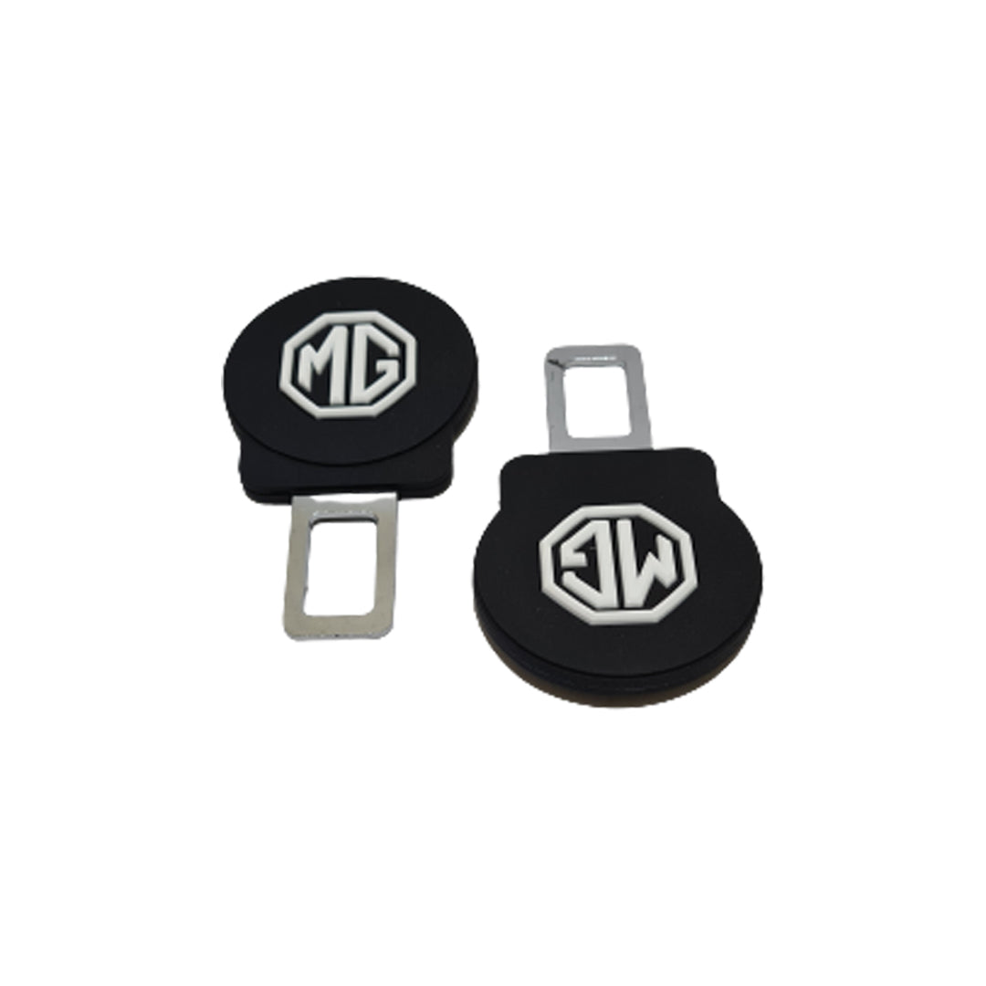 Seat Belt Hook Silicone+Metal Mg Logo 02 Pcs/Pack Blister Pack Large Size (China)