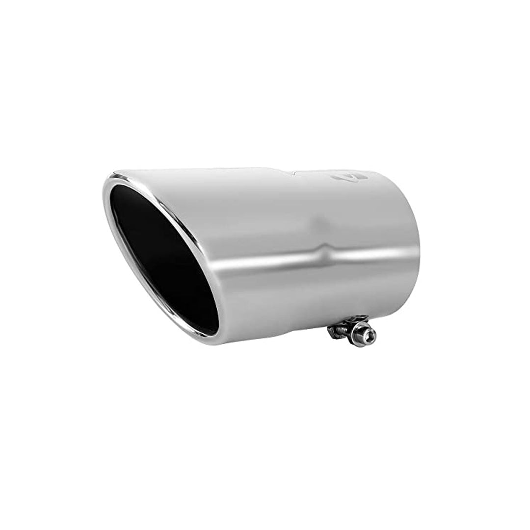 Auto Muffler Tip Pipe Single Tip Design Ss Material Stainless Steel Inlet 2" Outlet 2" Universal Fitting Blister Pack (China)