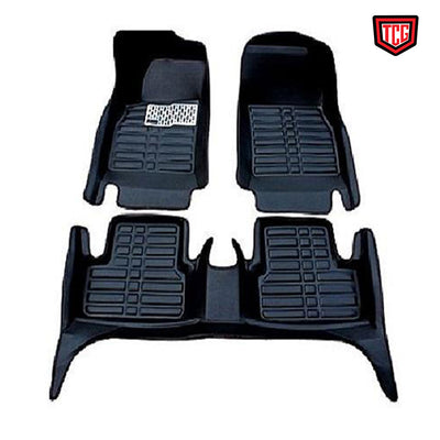 Car Floor Mat 5D Toyota Corolla 2018 Black Pvc 03 Pcs / Set Standard Quality (China)
