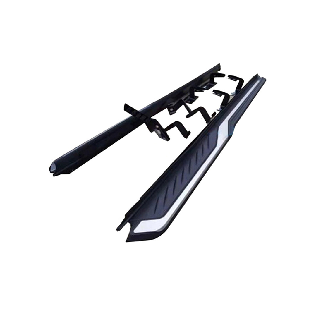 Side Step / Foot Board Oem Design Oem Fitting Toyota Corolla Cross 2021 Plastic Material Without Border Without Light No Logo 02 Pcs/Set Black Fy-7461 (China)