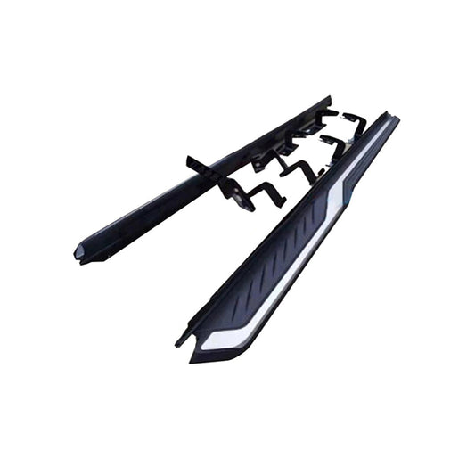 Side Step / Foot Board  Oem Design Oem Fitting Toyota Corolla Cross 2021 Plastic Material Without Border Without Light  No Logo 02 Pcs/Set Black Fy-7461 (China)