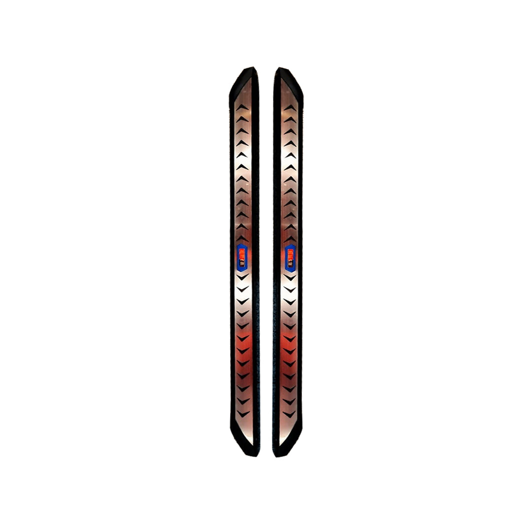 Side Step / Foot Board Oem Design Oem Fitting Proton X70 Plastic Material Without Border Without Light No Logo 02 Pcs/Set Black Fy-7464 (China)