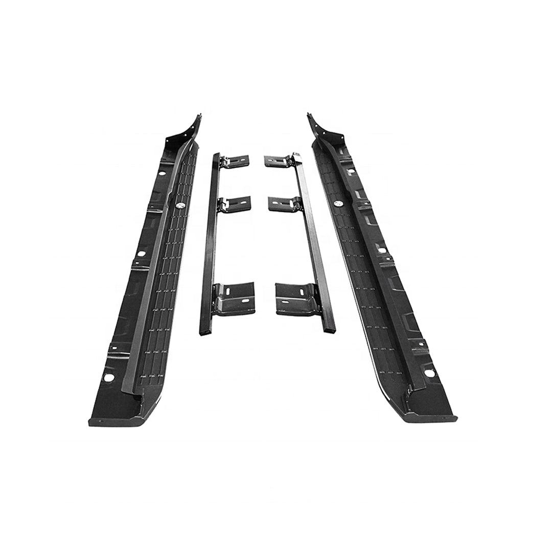 Side Step / Foot Board Oem Design Oem Fitting Mg Zs Ev Metal Material Without Border Without Light No Logo 02 Pcs/Set Black Fy-7459 (China)