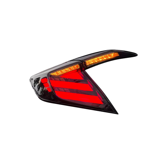 Projector Tail Lamps  Honda Civic 2018 Bmw 5 Series Design  Smoke Lens Rear Left Side Parking + Running Function  (China)