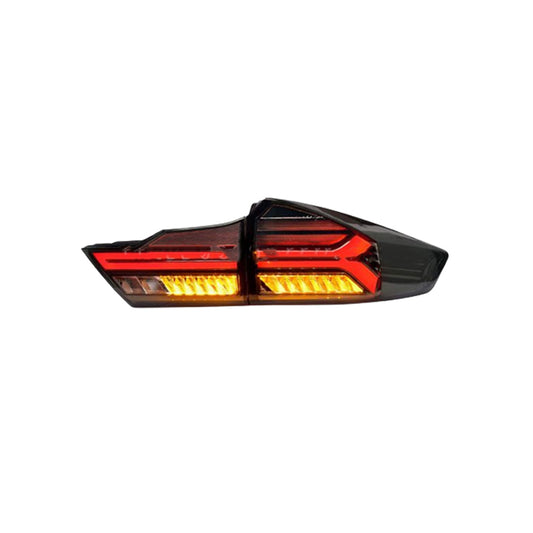 Projector Tail Lamps  Honda City 2021 E-Class Design  Smoke Lens Rear Right Side Parking + Running Function  (China)