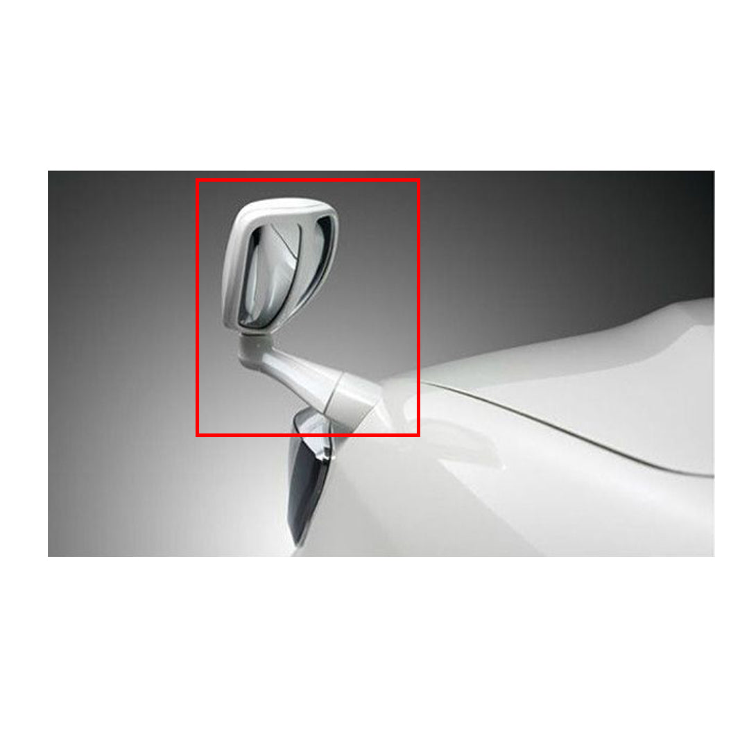 Front Fender Blind Spot / Parking Mirror Screw Type Universal Fitting Plastic Housing Silver Housing Left Side 01 Pc/Pack Colour Box Pack Cbs-556-1Co