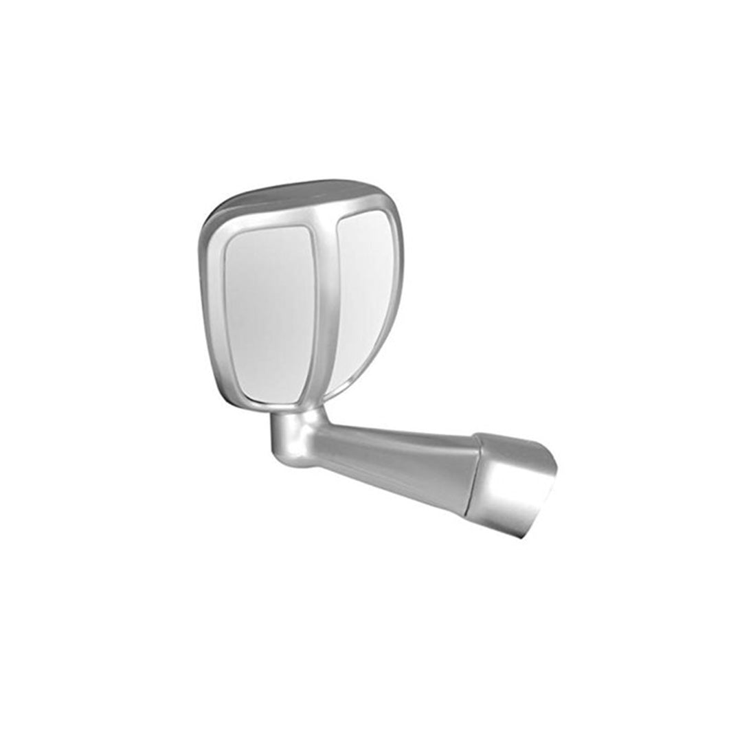 Front Fender Blind Spot / Parking Mirror Screw Type Universal Fitting Plastic Housing White Housing Left Side 01 Pc/Pack Colour Box Pack Cb-556-040