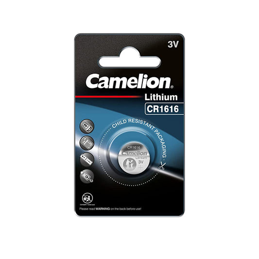 Spare Lithium Coin Battery Cell Camelion Cr1616 3V Per Piece 01 Pc/Pack