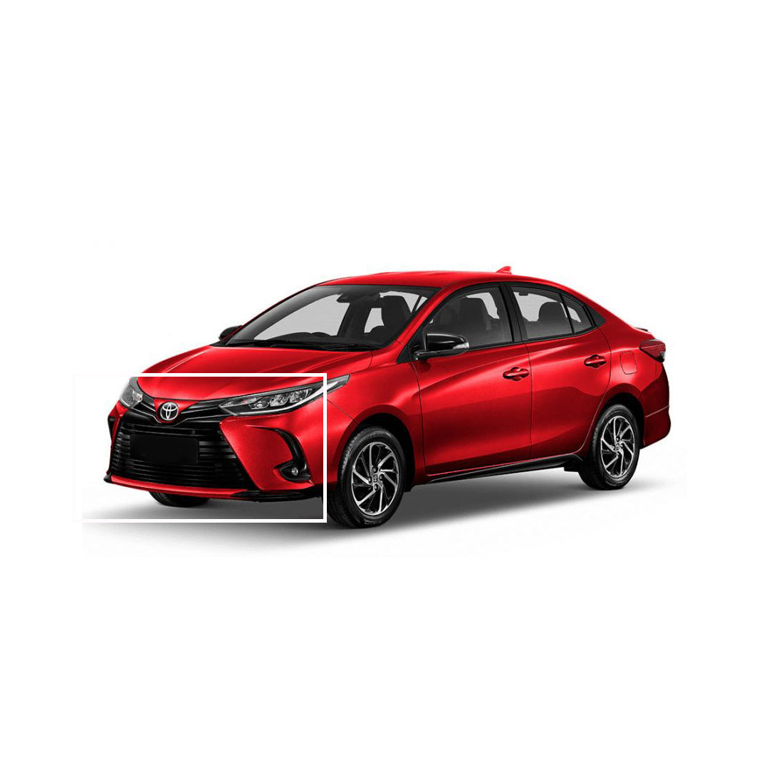 Face Up Lift Camry Style Toyota Yaris 2020 Fgm Only Front Side Not Painted 06 Pcs/Set