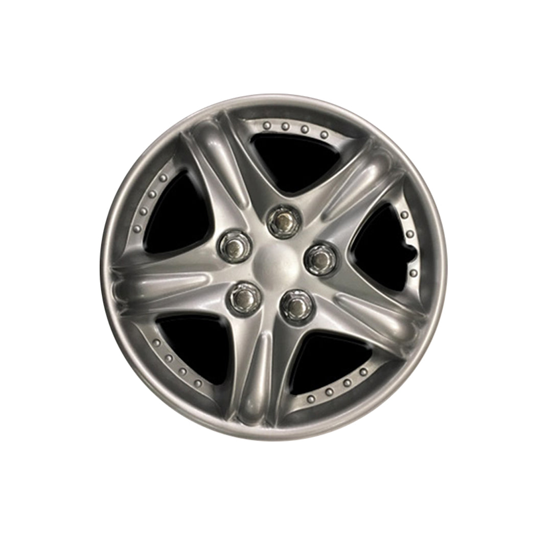 Car Wheel Covers After Market Design 12" Silver Colour Box Pack Bt-912 (Pakistan)