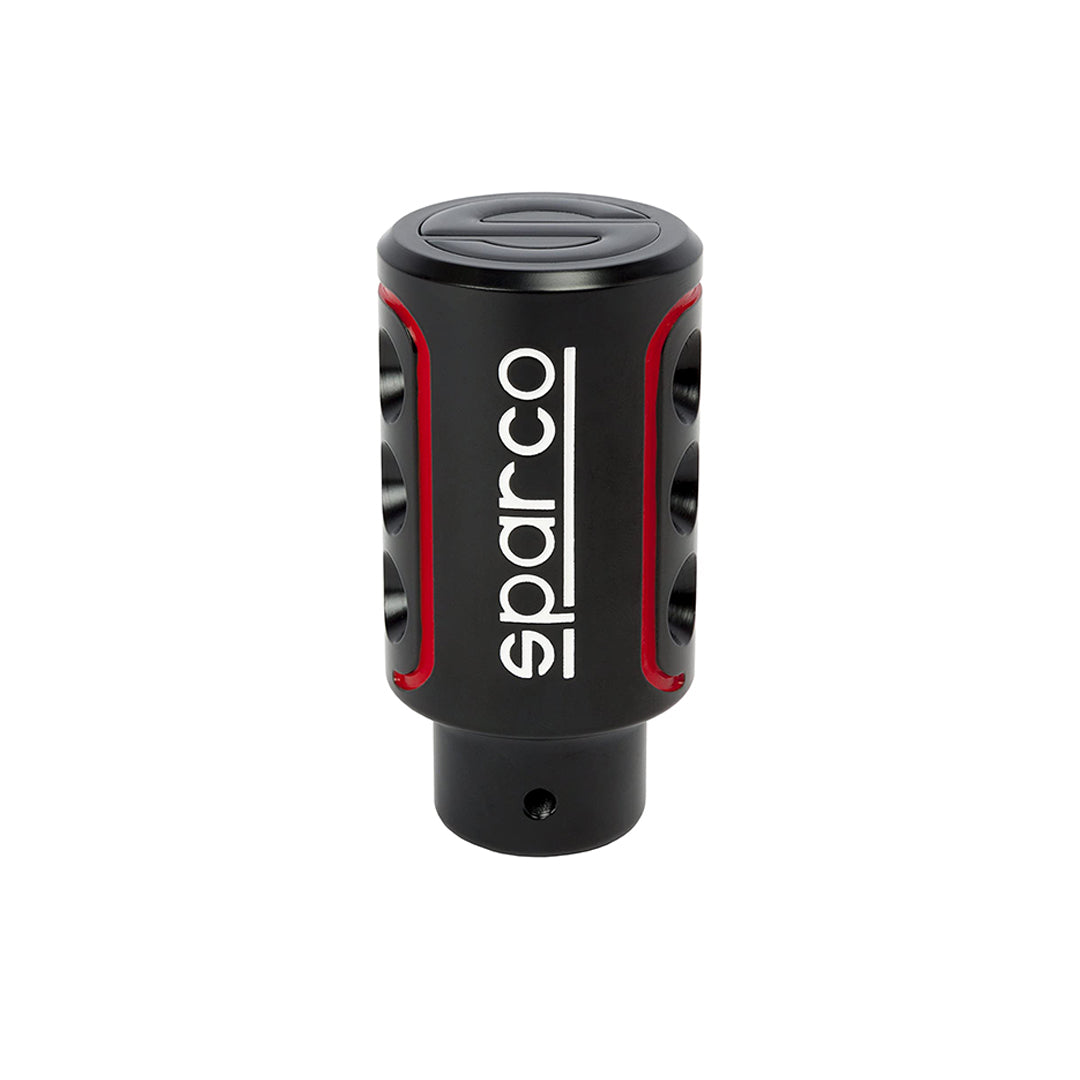 Car Gear Stick Shift Knob Manual Gear Universal Fitting Sports Design Metal Material Sparco Logo Black 01 Pc/Set Colour Box Pack (China)