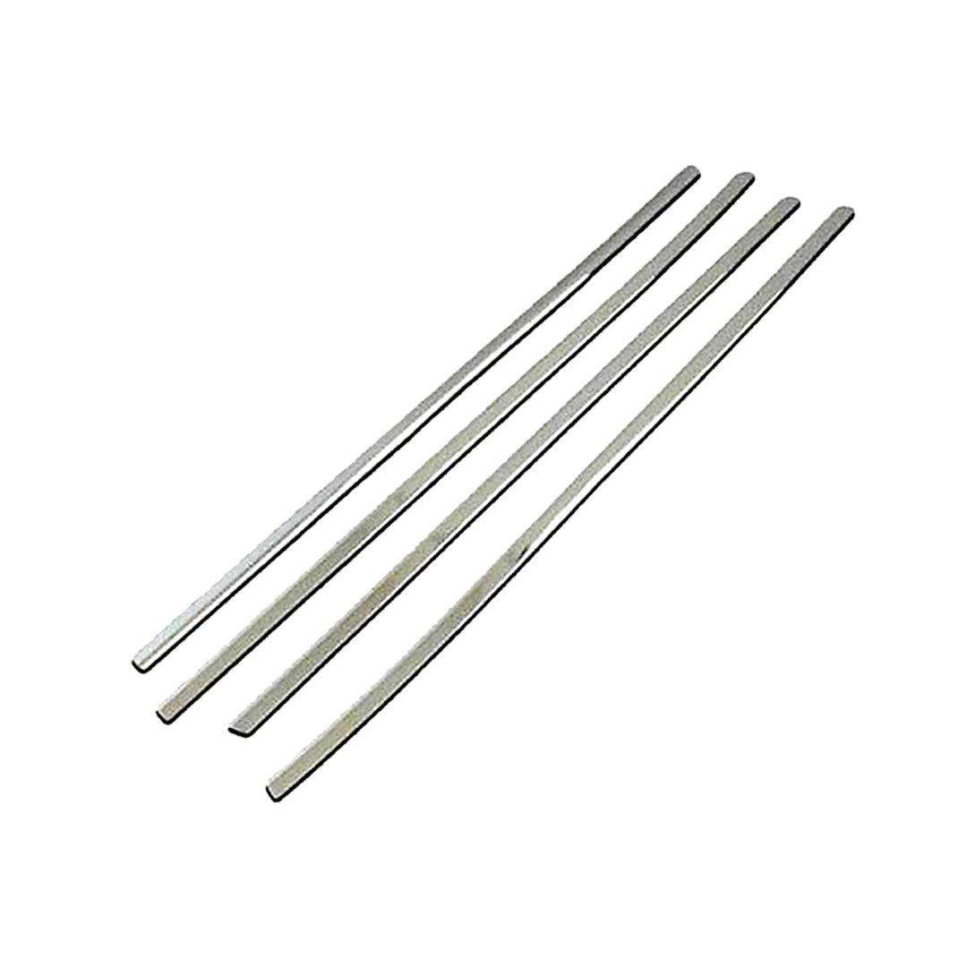 Chrome Weather Strips Tape Type Fitting Honda City 2018 04 Pcs/Set