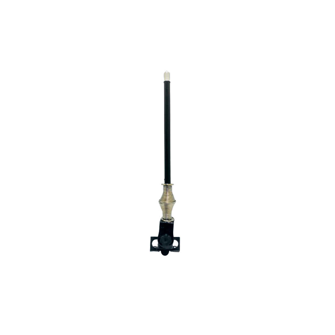 Auto Decorative Antenna 4X4 Black/Chrome Standard Quality Poly Bag Pack 1833 (Pakistan)
