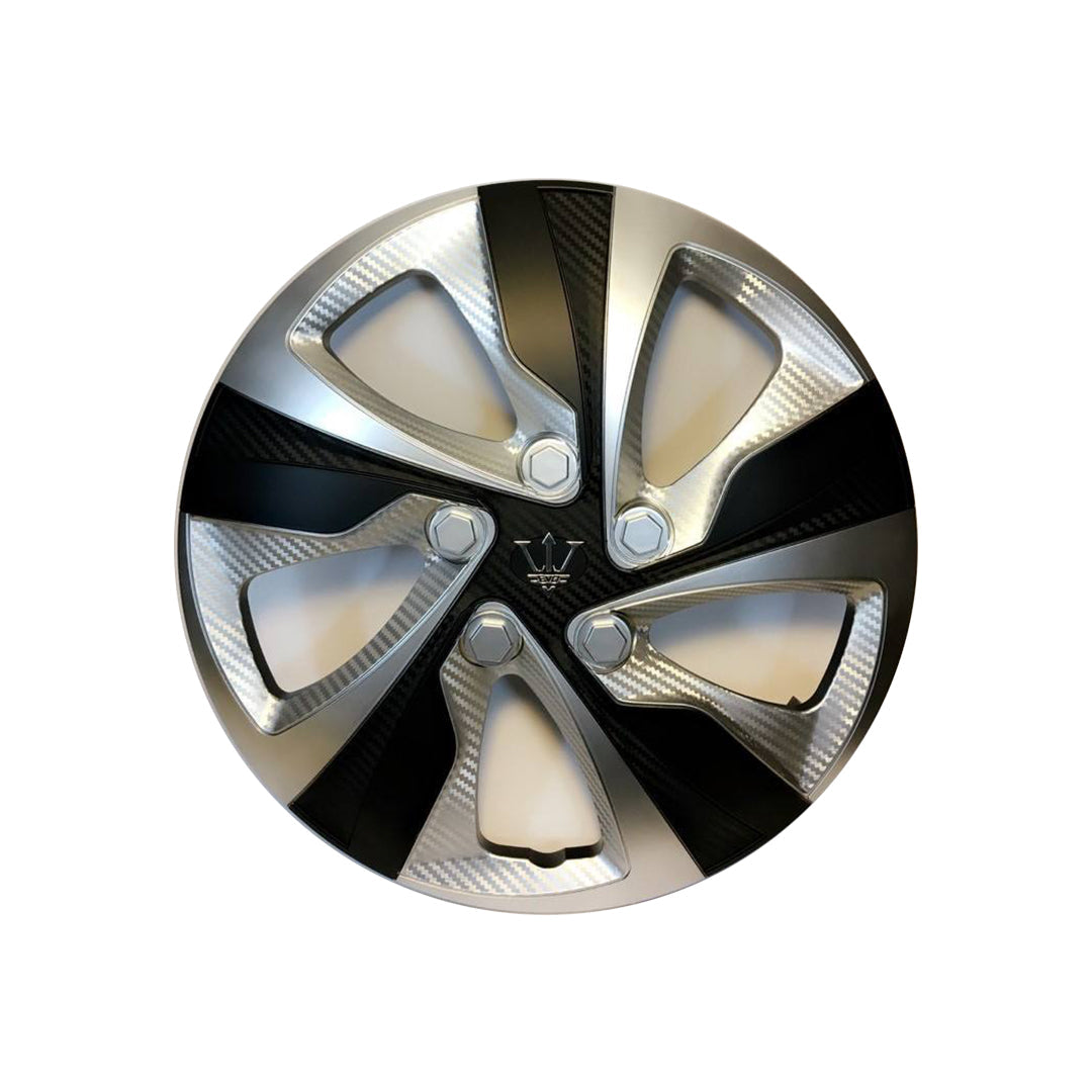 Car Wheel Covers After Market Design 14" Black/Silver/Carbon Silver/Carbon Black Colour Box Pack Wx41Sl14 (Taiwan)