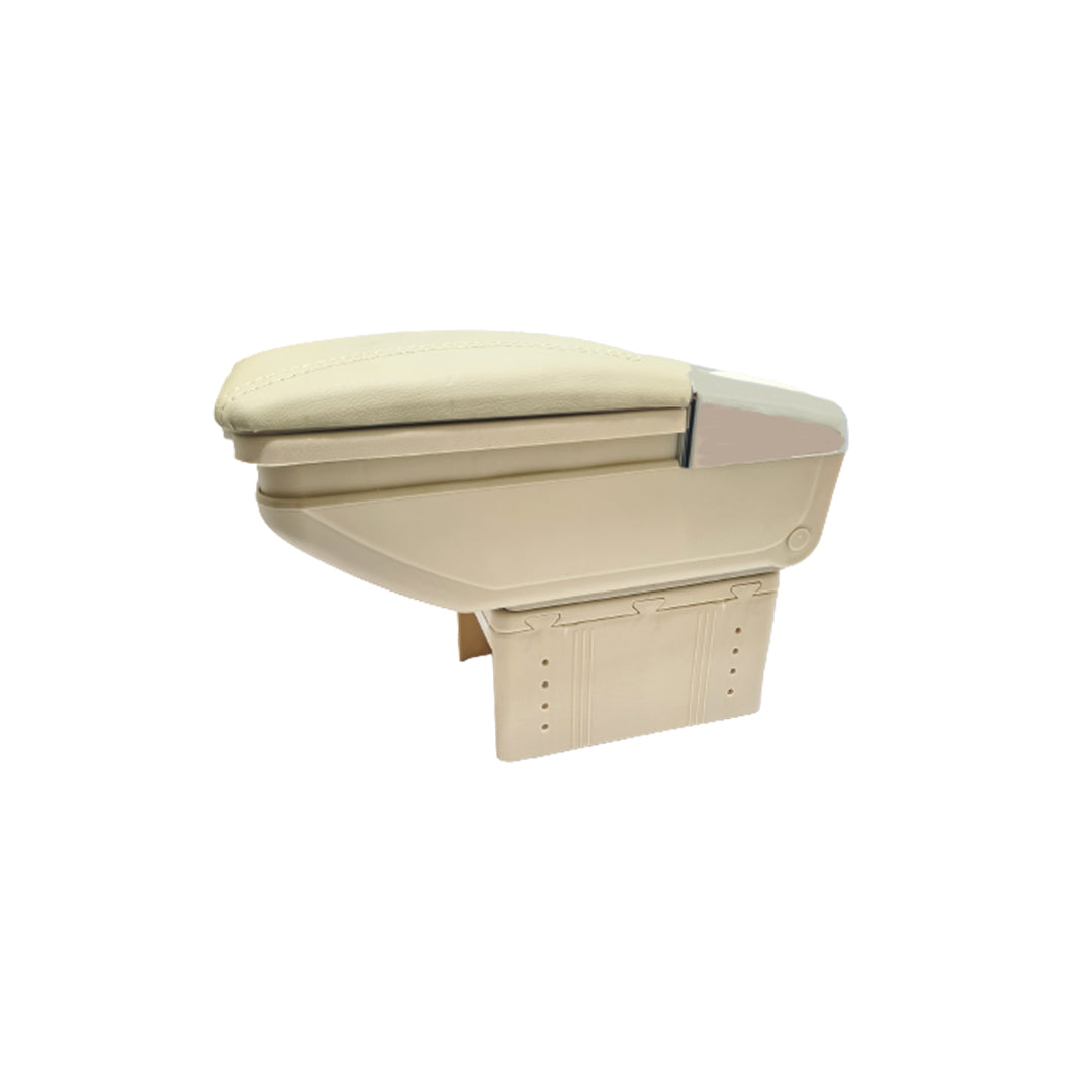 Car Arm Rest Console Hook Design Universal Fitting Beige Colour Box Pack Fy-2149 (China)