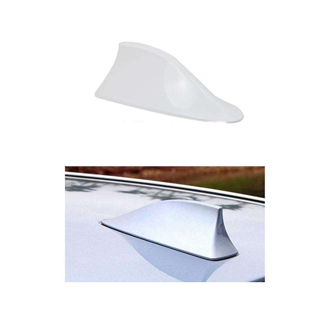 Auto Decorative Antenna Universal Fitting Without Led White/Chrome Blister Pack Am- 12 (China)