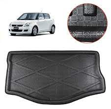 Car Trunk Mat Eva Material Suzuki Swift 2018 Black Swift Logo 01 Pc/Set (China)