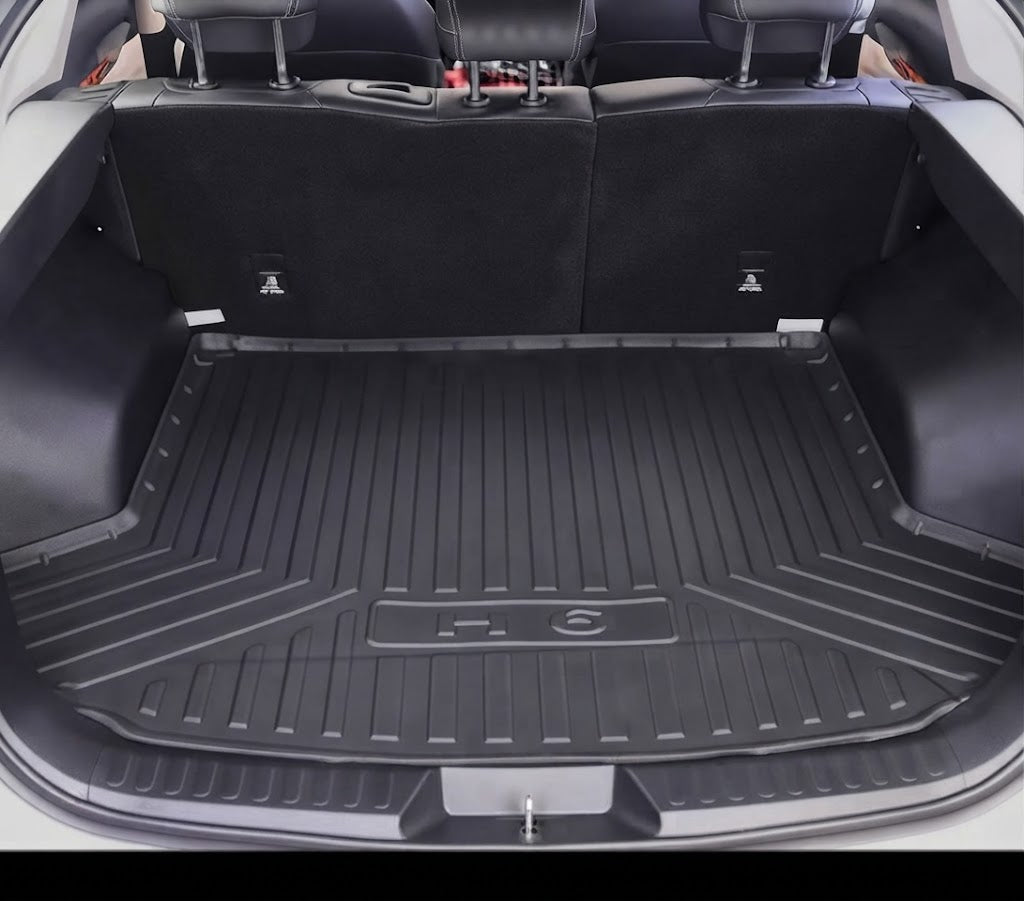 Car Trunk Mat Pvc Material Haval H6 Black H6 Logo 01 Pc/Set (China)