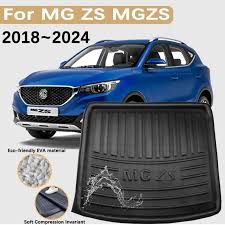 Car Trunk Mat Eva Material  Mg Zs 2021 Black  Mg Logo 01 Pc/Set (China)