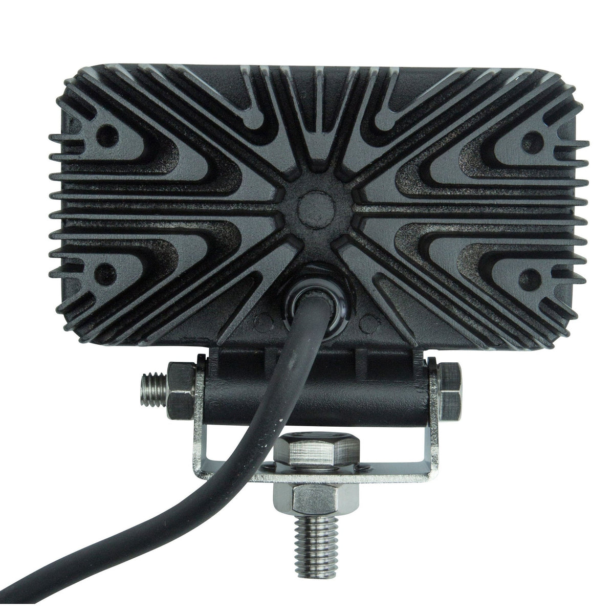 Automotive Led Work Lamp Metal Housing Rectangle Shape 6 Led 100W White Box Pack 01 Pc/Pack Fy-4895 (China)