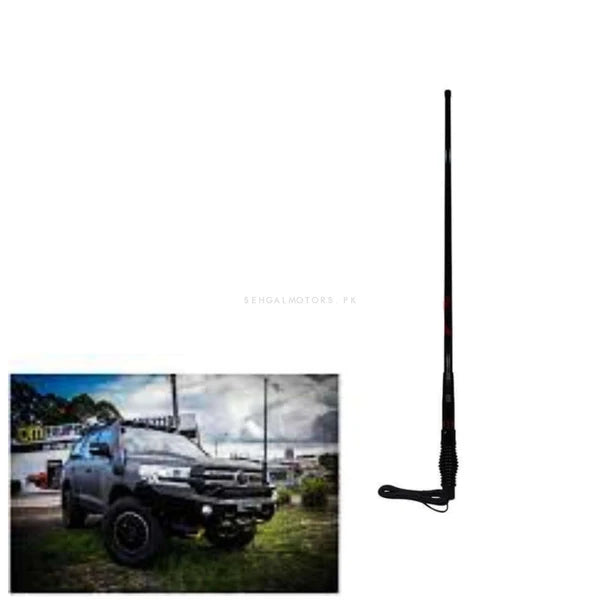 Auto Decorative Antenna 4X4 Black X-Large Size Premium Quality Poly Bag Pack (China)