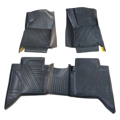 Car Floor Mat Tpe Toyota Revo 2016-2020 03 Pcs / Set Black (China)