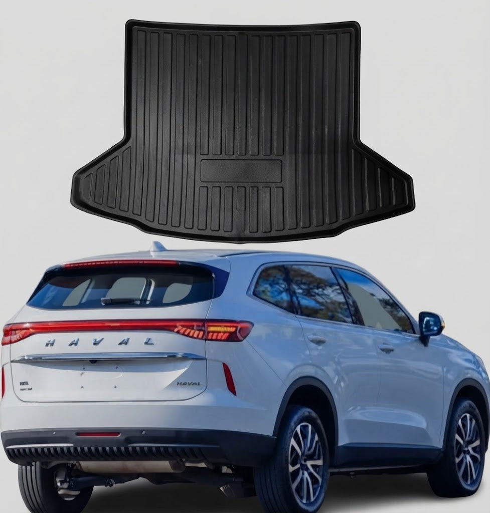 Car Trunk Mat Pvc Material Haval H6 Black H6 Logo 01 Pc/Set (China)