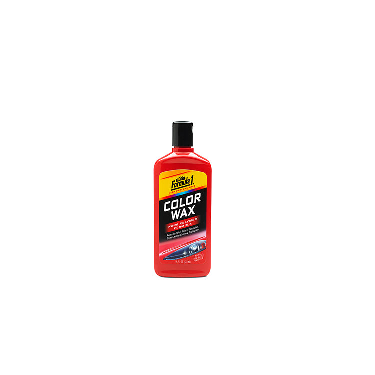 Car Body Polish Formula-1 Cream Based Plastic Bottle Pack 473Ml Color Wax Red Paint Finishes 615482 (Usa)